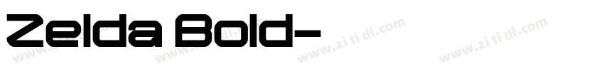 Zelda Bold字体转换